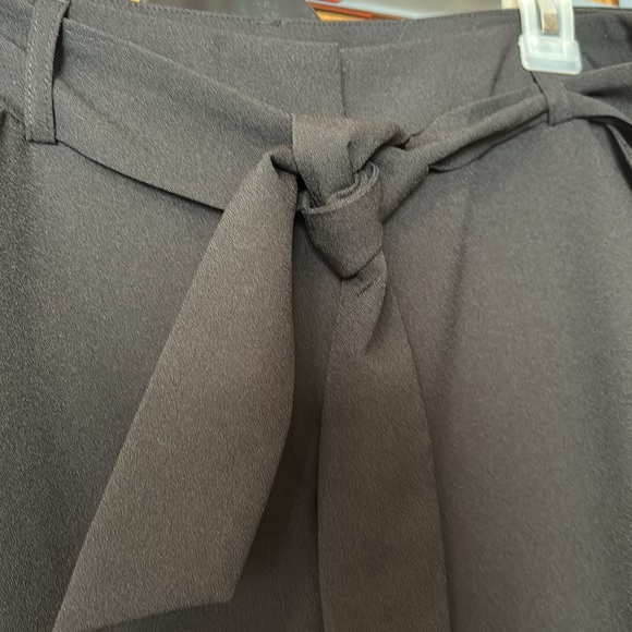 Culotte Pant with Tie Waist - Picture 2 of 4